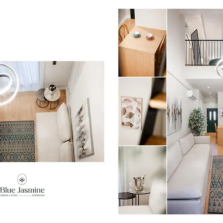 Ferienwohnung Blue Jasmine Urban Living Ioannina Exterior foto