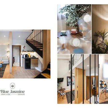 Ferienwohnung Blue Jasmine Urban Living Ioannina Exterior foto